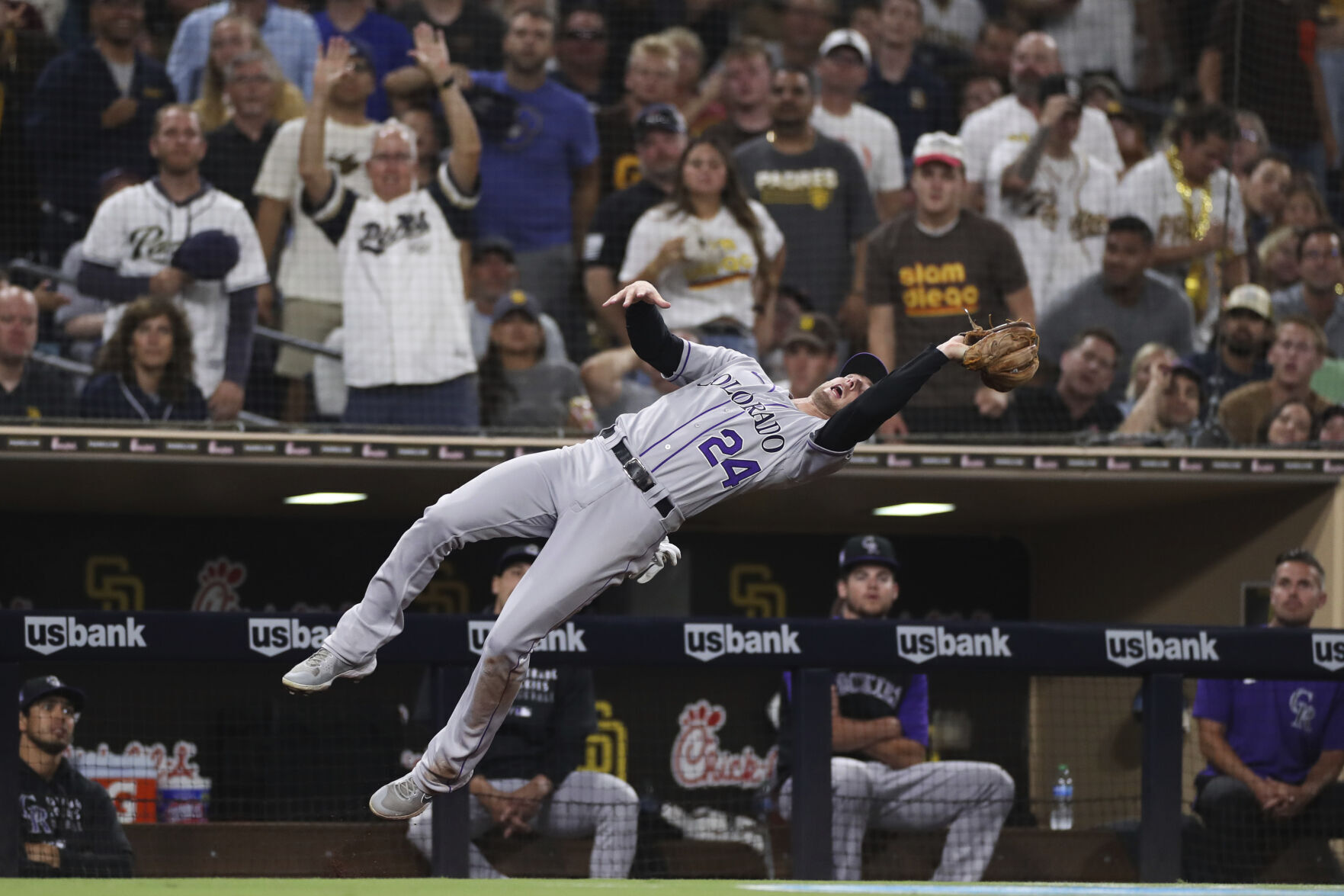 APTOPIX Rockies Padres Baseball
